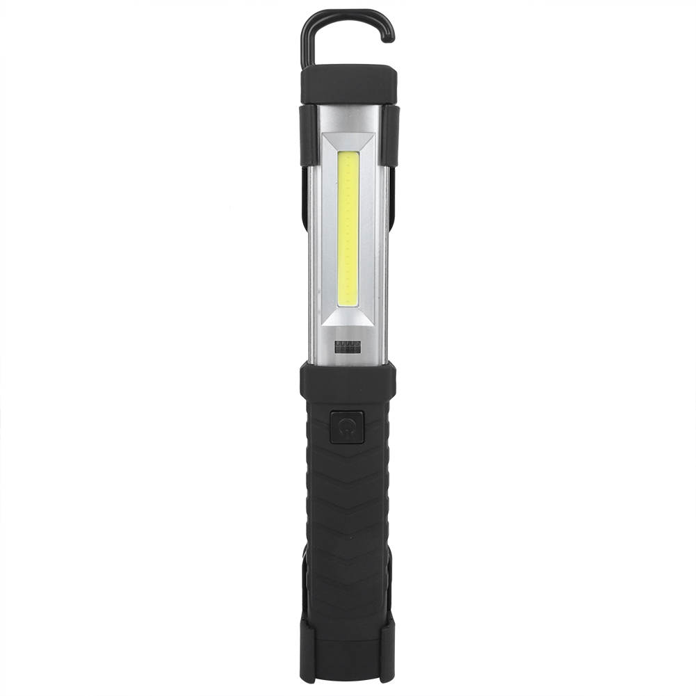 Magnetische, Stiftförmige Multifunktions-inspektionslampe Mit Usb-ladefunktion, Wasserdicht, Abs, Schwarz