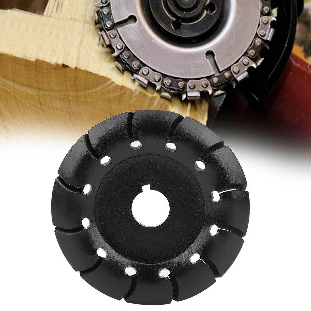 Trennscheibe Für Tischlerarbeiten, 12 Zähne, Manganstahl, Schwarz, 85 X 16 Mm, Für Winkelschleifer