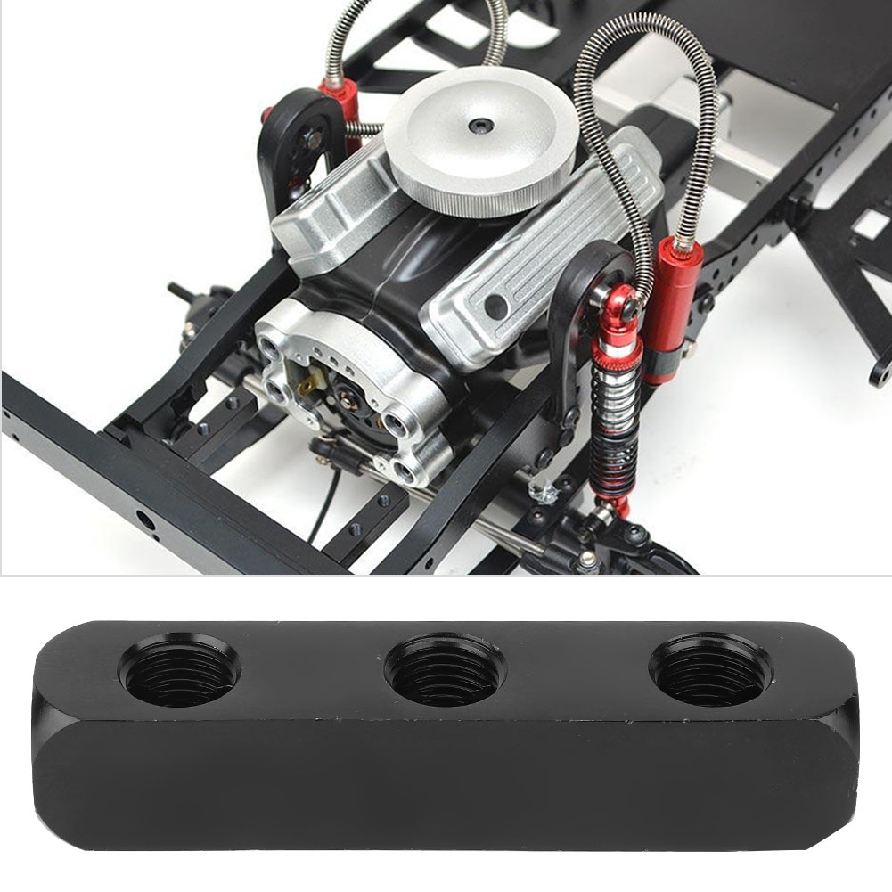 Verteilerblock Für Druckluftschläuche Aus Edelstahl Sus304, 1/4-zoll-bspp-gewinde, Schwarz, 3-wege