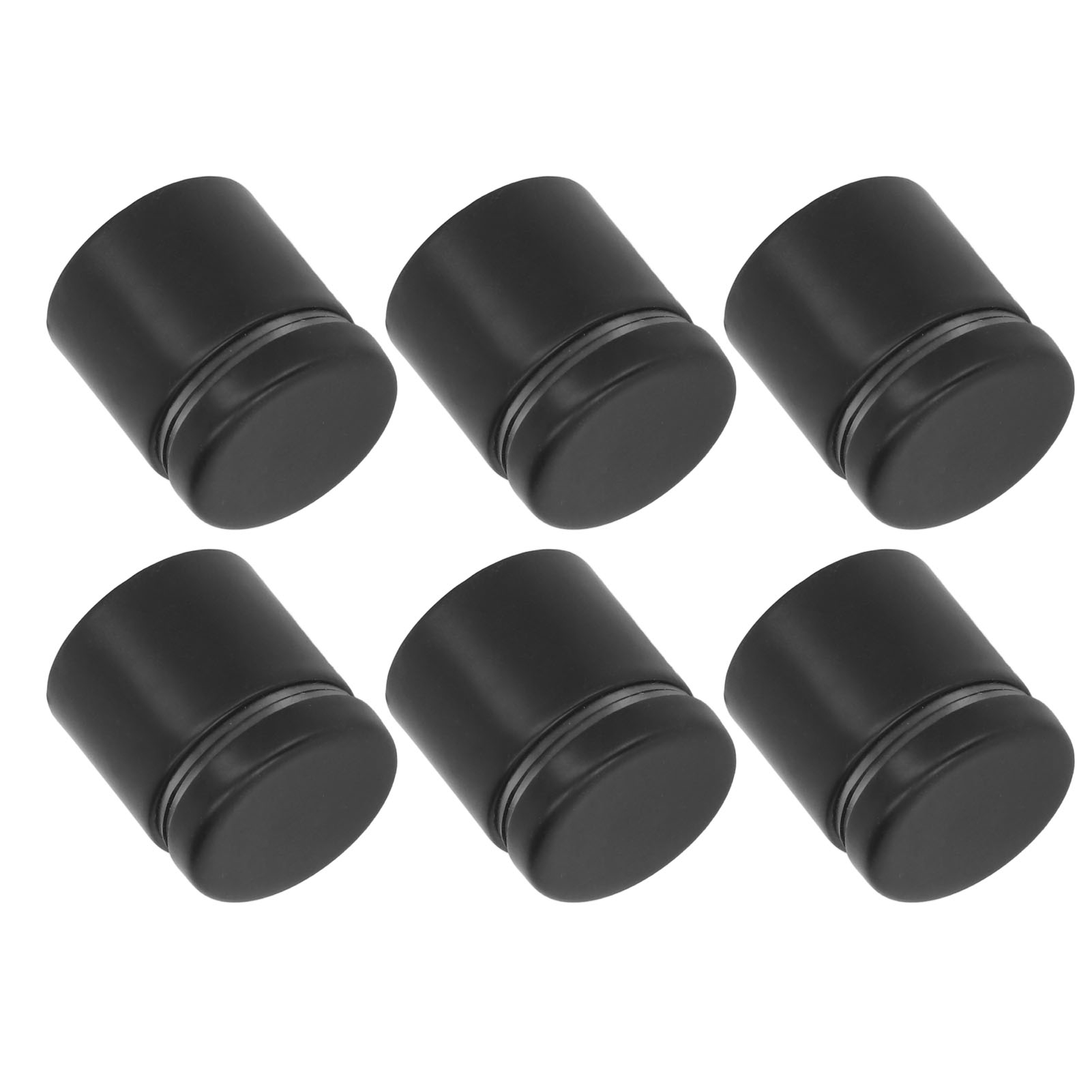 12 Werbenägel Aus Edelstahl, Schwarze Acryl-befestigungsschrauben, Glasabstandshalter Mit Einstellmuttern