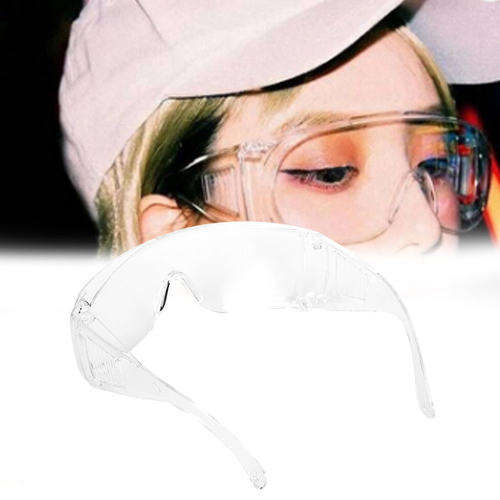 Industrielle Schutzbrille, Für Die Arbeit, Für Das Labor, Transparent, Poliert, Spritzwasser- Und Stoßfest