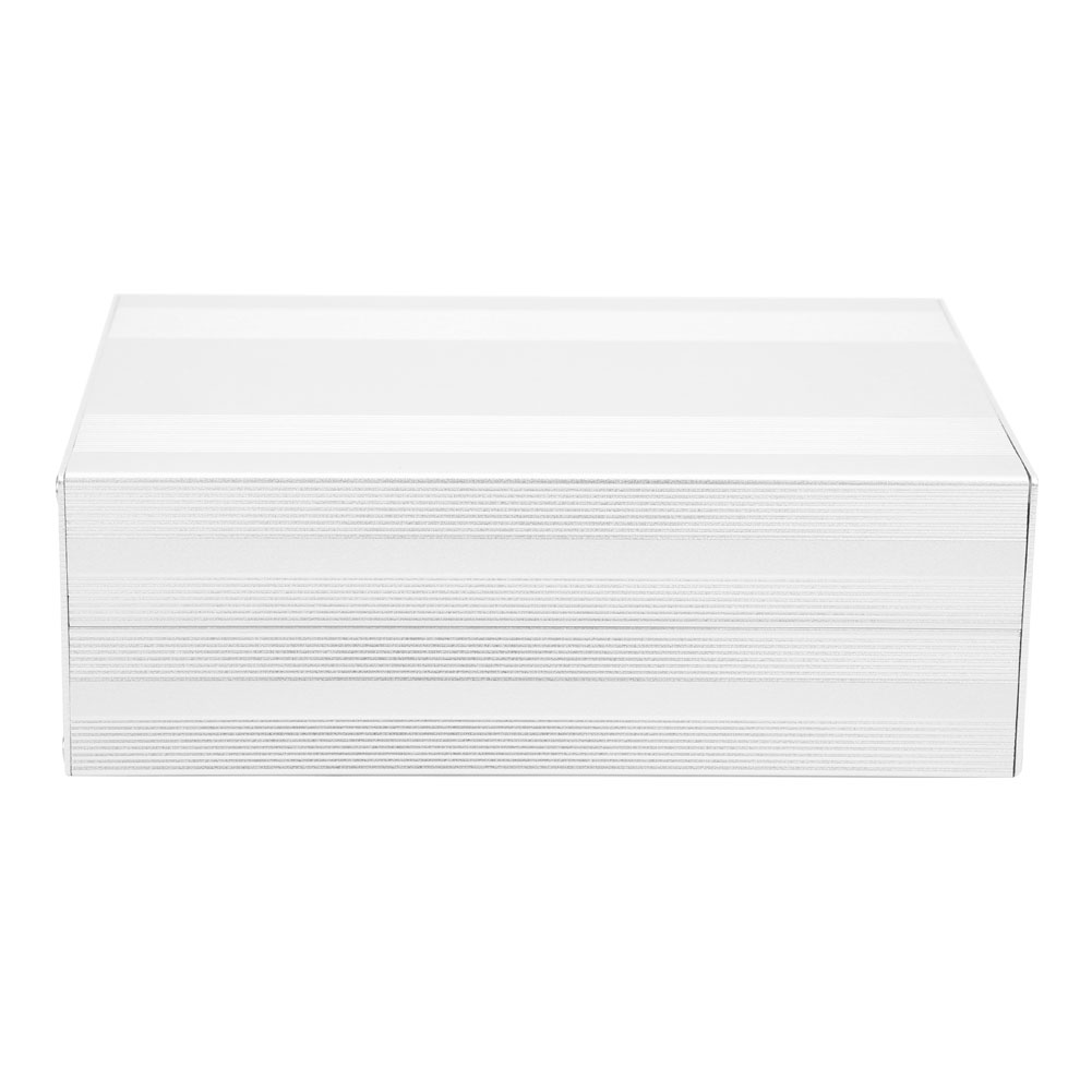 Aluminium-projektgehäuse, Matt Silber, Diy-gehäuse Für Elektronikplatinen, 68 X 145 X 200 Mm