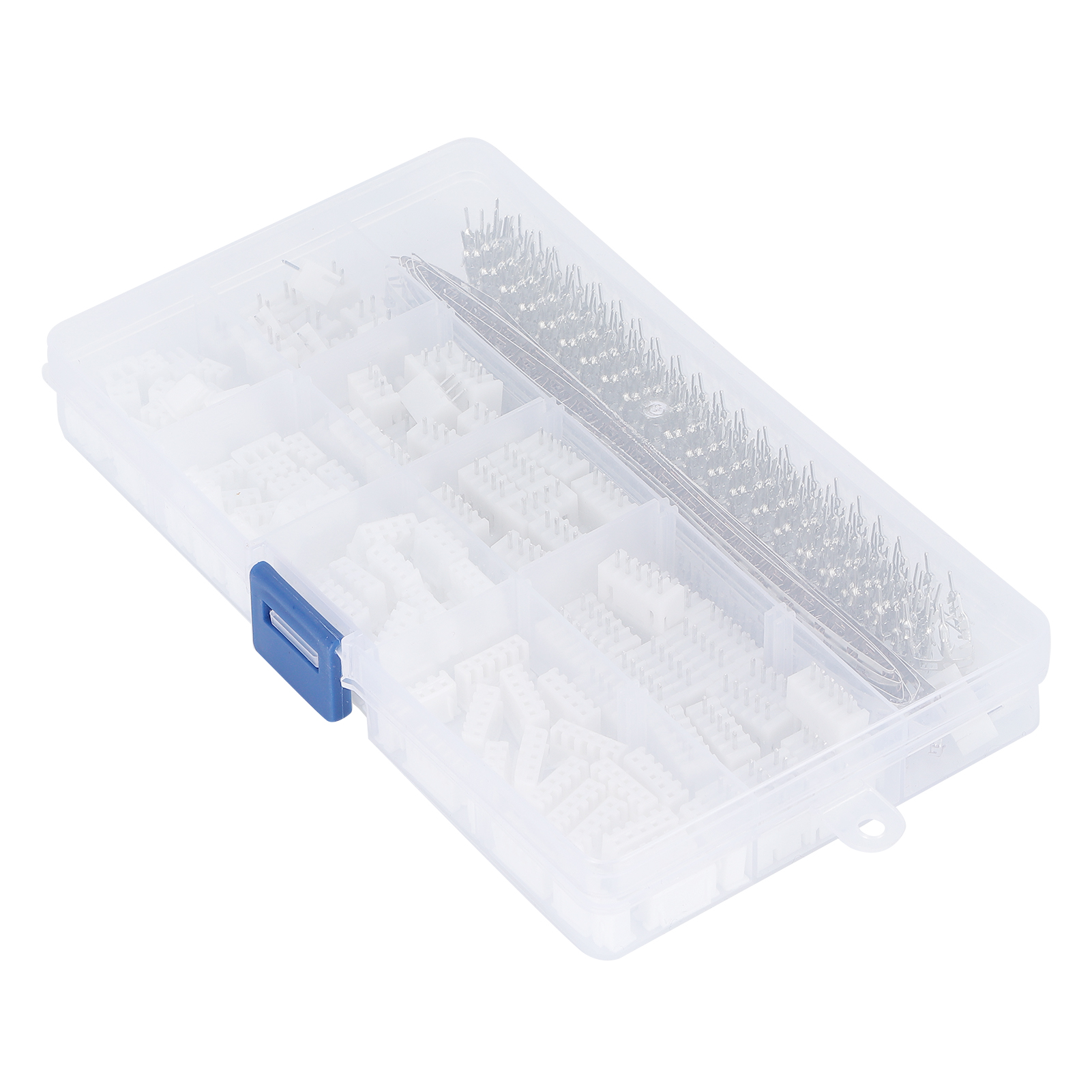 560-teiliges Steckverbinderset, Kabeladapter, Buchsen, Klemmenblock, Stecker/buchse, Weiß