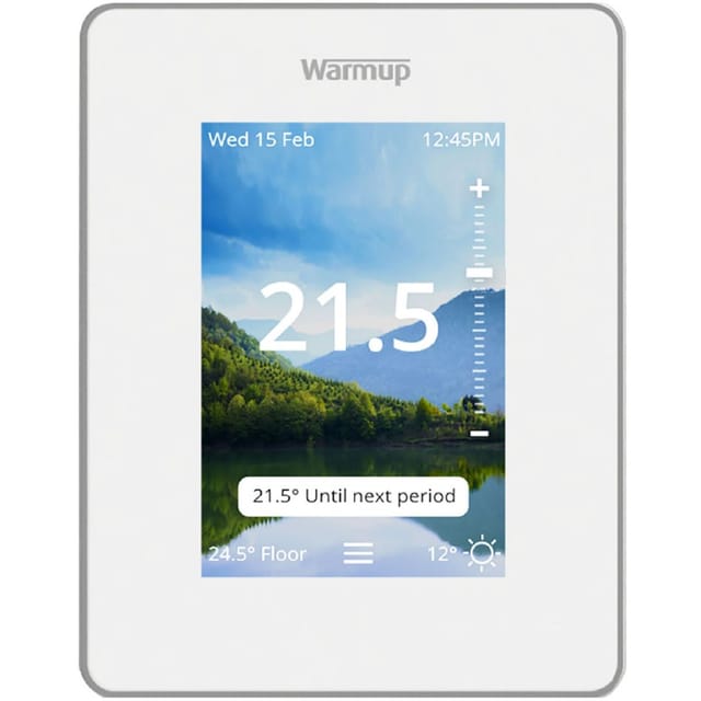 Warmup 7iE Smart Matter WiFi Thermostat weiß günstig