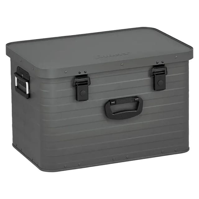 Enders® Aufbewahrungsbox Toronto L, Aluminium, BxTxH: 56,8x37,7x36 cm, 63 Liter