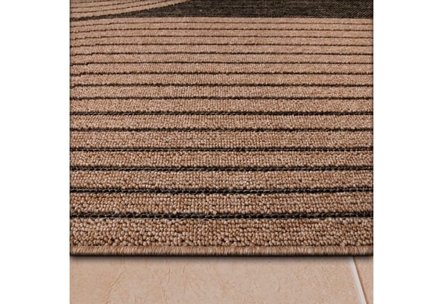 Paco Home Teppich Cologne 493, rechteckig, Höhe: 11 mm, Flachgewebe, meliert, Regenbogen, mit Fransen, Outdoor geeignet