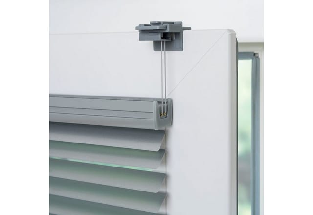 Liedeco Jalousie Klemmfix-Aluminiumjalousie, ohne Bohren, verspannt