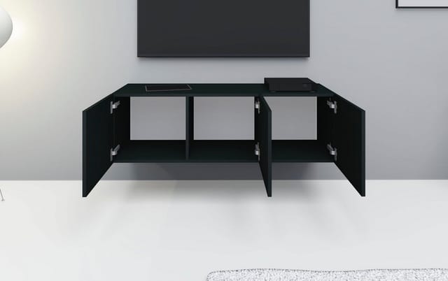 borchardt Möbel Lowboard Vaasa, Konsole, Hängeschrank mit 3 Türen, Breite 114 cm, nur hängend