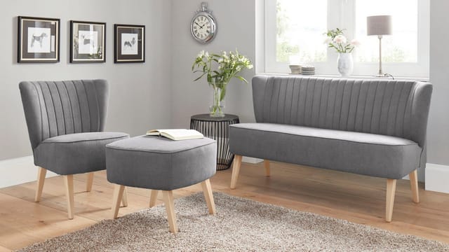 Home affaire 2-Sitzer Campi, bequemes Küchensofa, frei im Raum stellbar