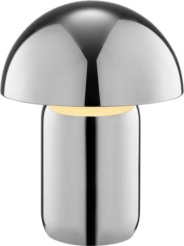 LeGer Home by Lena Gercke LED Tischleuchte Galilea, Dimmfunktion, LED fest integriert, Warmweiß, dimmbar, Ø 20 cm, Metall, Akku Tischlampe, Schalter mit Touchfunktion