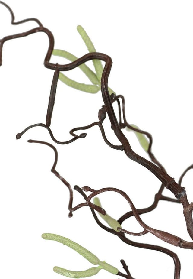 Kunstblume Korkenzieherzweig Künstlicher Dekozweig, I.GE.A., Höhe 115 cm, Kunstzweig, 2er Set