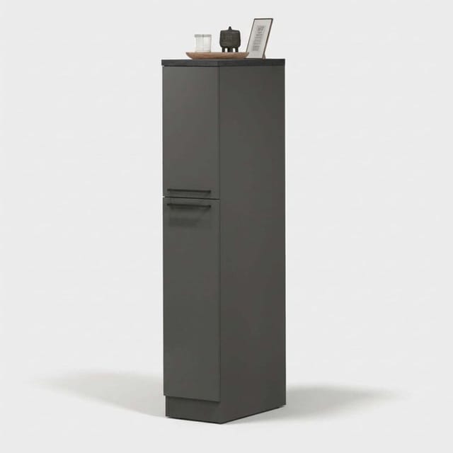 KOCHSTATION Apothekerschrank KS-Sole Breite 30 cm, 2 Auszüge, 4 Fächer
