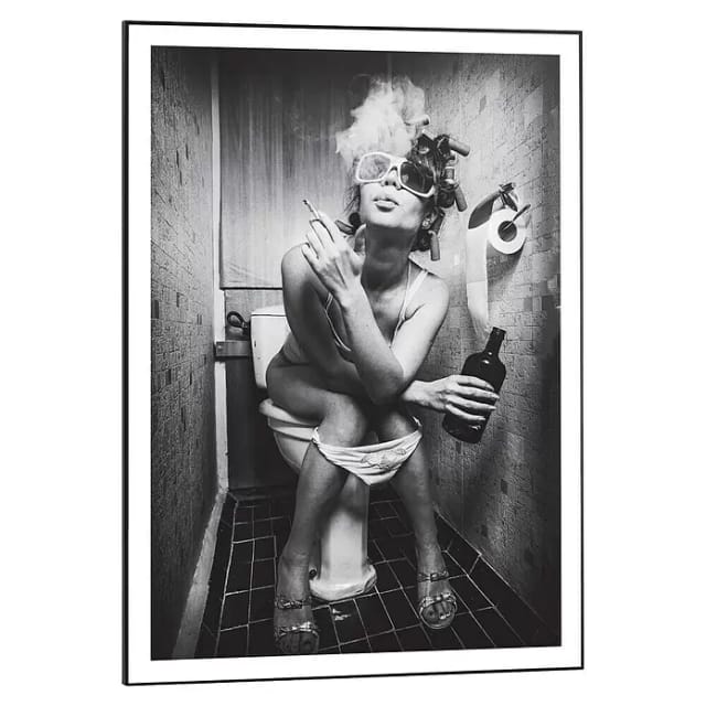 Reinders! Poster Toiletten Business