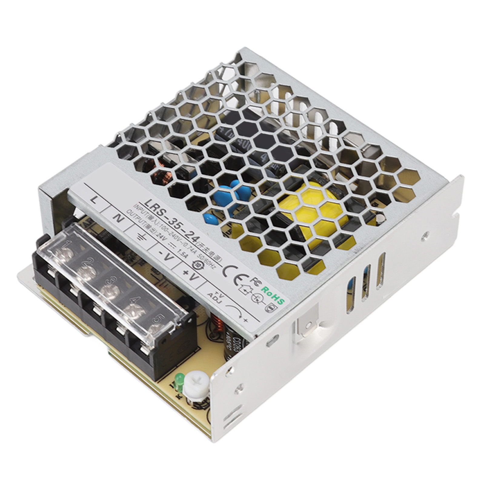 Schaltnetzteil 24 V, Universell, Einstellbar, Transformator Für Led-beleuchtung, 100–240 V, Lrs 35 W, 24 V, 1,5 A