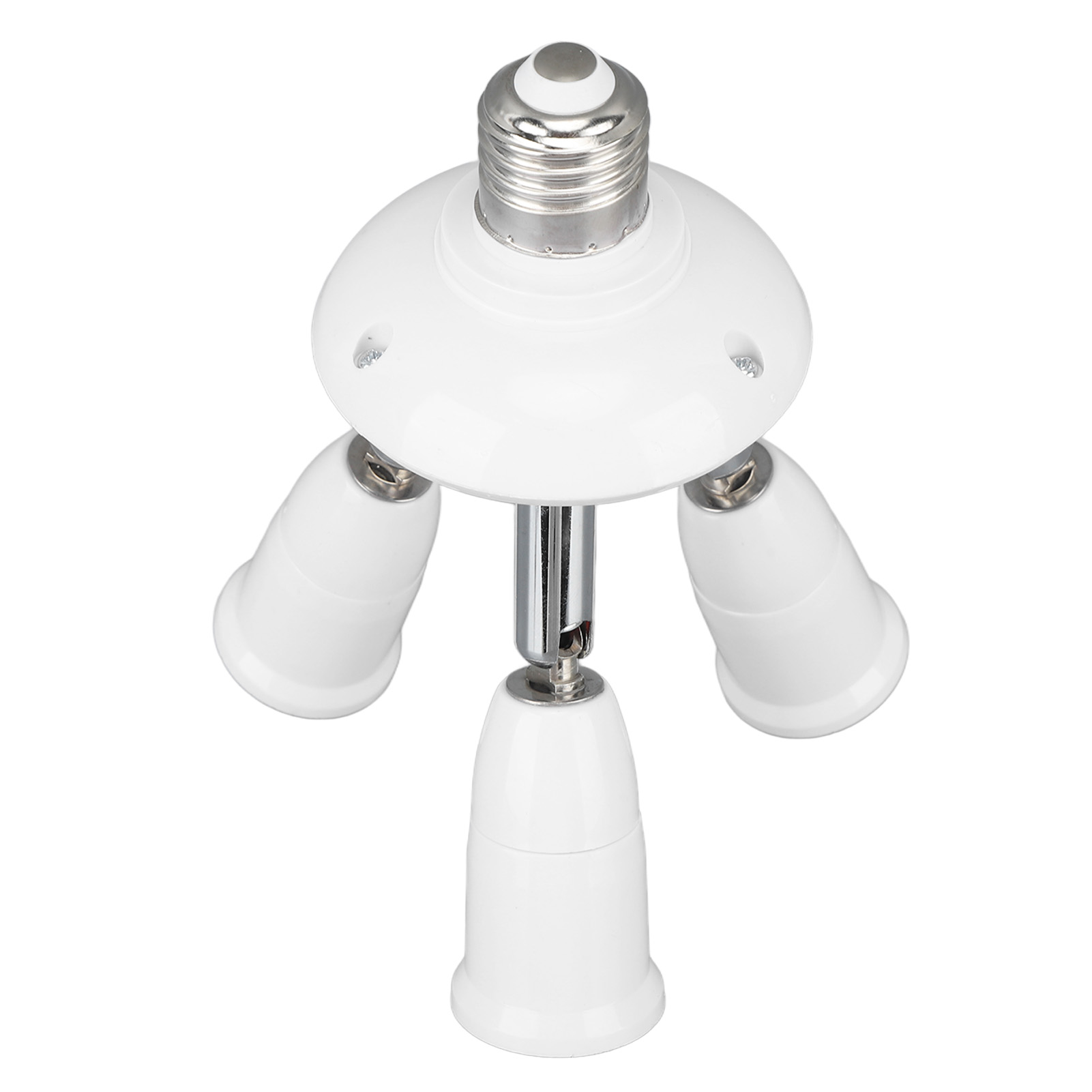 E26/e27-beleuchtungsfassungsverteiler, Verstellbar, Flexibel, 360°, 180°, 3-in-1, 85–265 V