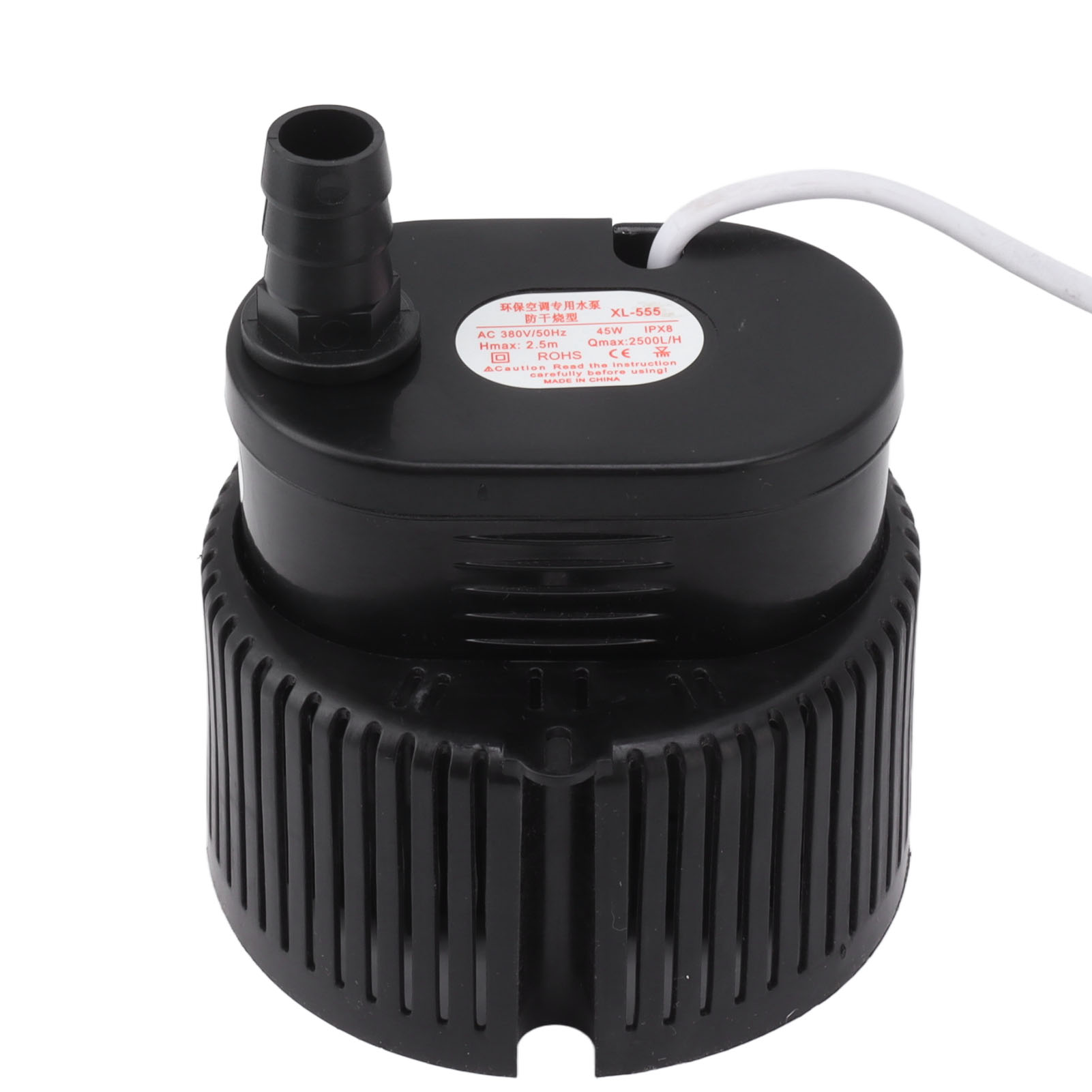 45w, 380v Tauchpumpe, Leise, Stabil, Kunststoffgekapselt, Geräuschlose Wasserpumpe Für Gartenbrunnen Und Aquarien