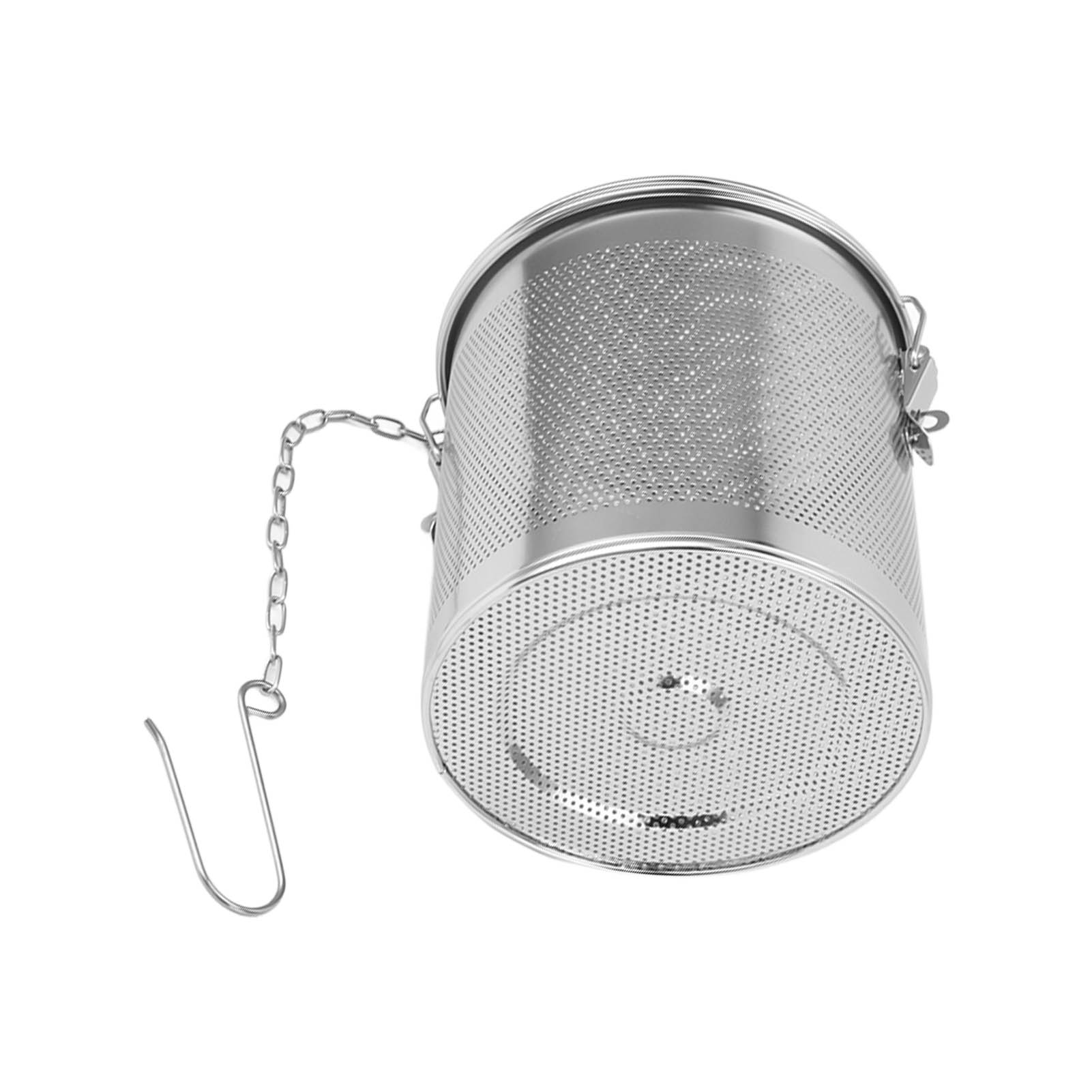 Gewürzsieb Aus Edelstahl, Mikroporöse Filtration, Dichter Gewürzkorb, Für Die Heimische Küche, 3,2 L