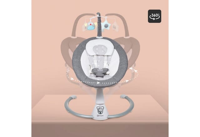 BabyGo Babywippe Homey, mit Schaukelbewegungen und Sound