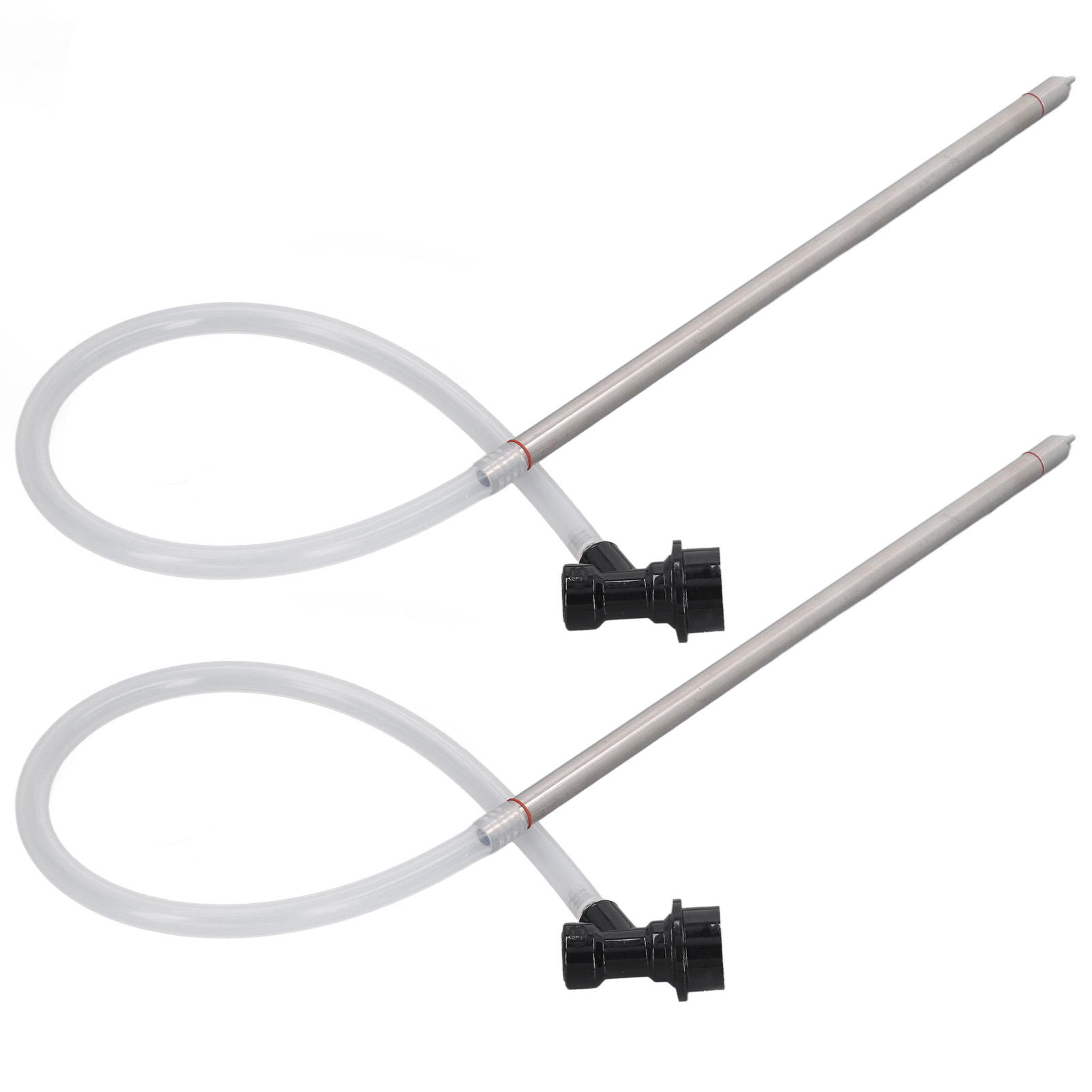 2 Sets Federbelasteter Bierflaschenfüller, 304 Edelstahl-absperrventil Für Craft-bierflaschen