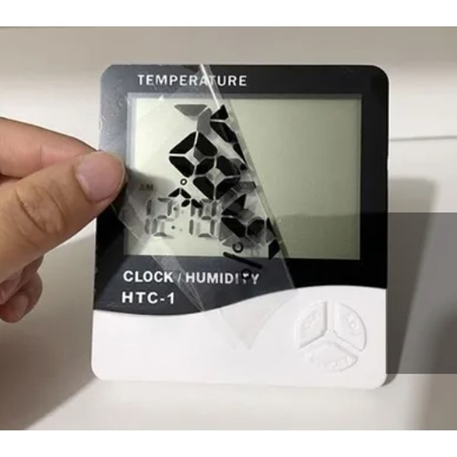 Miniatur-digitalthermometer, Hygrometer, Uhr, Raumtemperatur- Und Feuchtigkeitsmesser