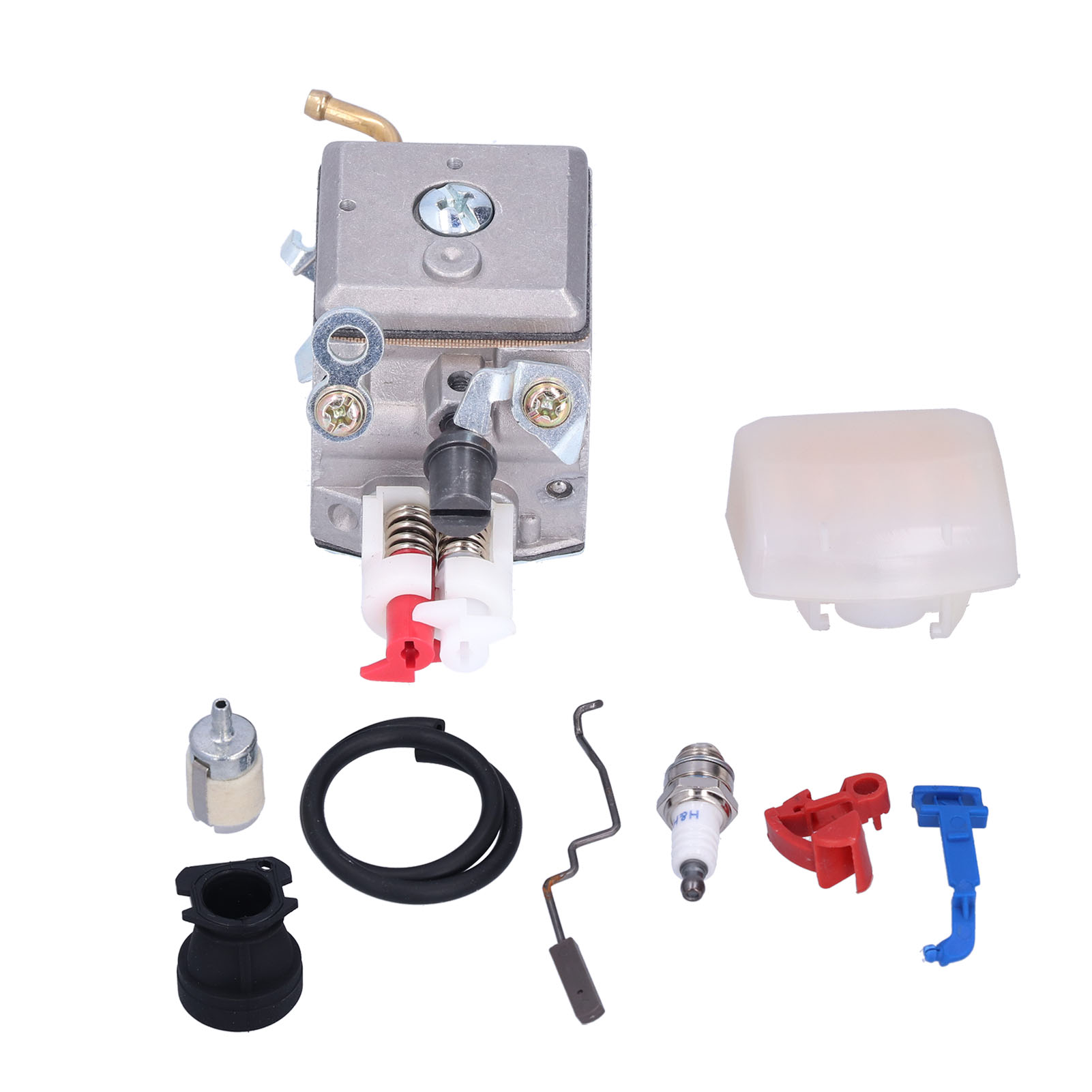 9-teiliges Vergaser-ansaugkrümmer-kraftstofffilter-kit 503869601, Passend Für Husqvarna 350, 346xp, 353, 340, 345