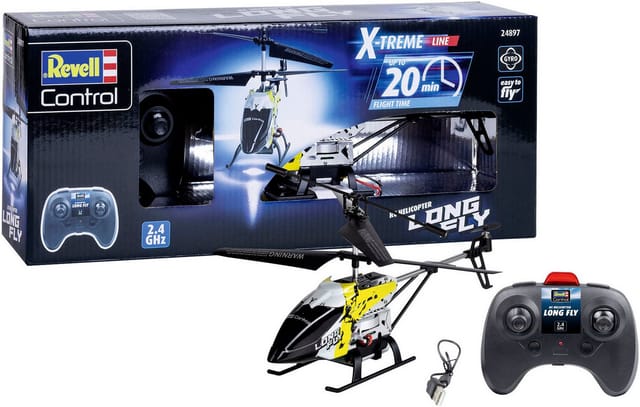 Revell® RC-Helikopter Revell Control RC X-TREME Long Fly", 2,4 GHz, mit LED-Beleuchtung