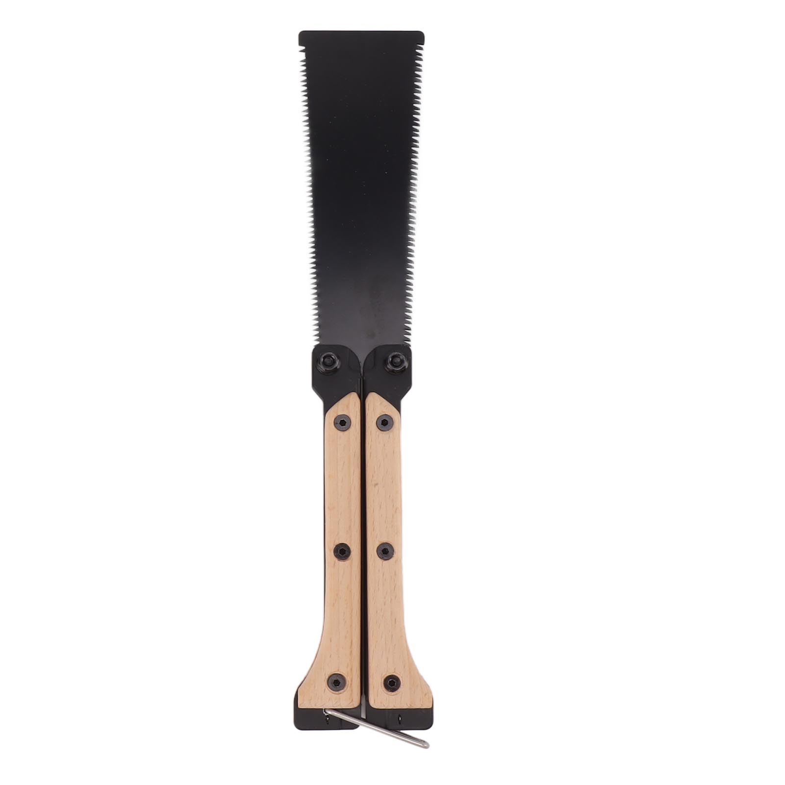 Klappbare Buchenstahl-kreissäge, 25 Cm (9,8 Zoll), Scharf, Doppelseitig, Für Camping Und Holzbearbeitung