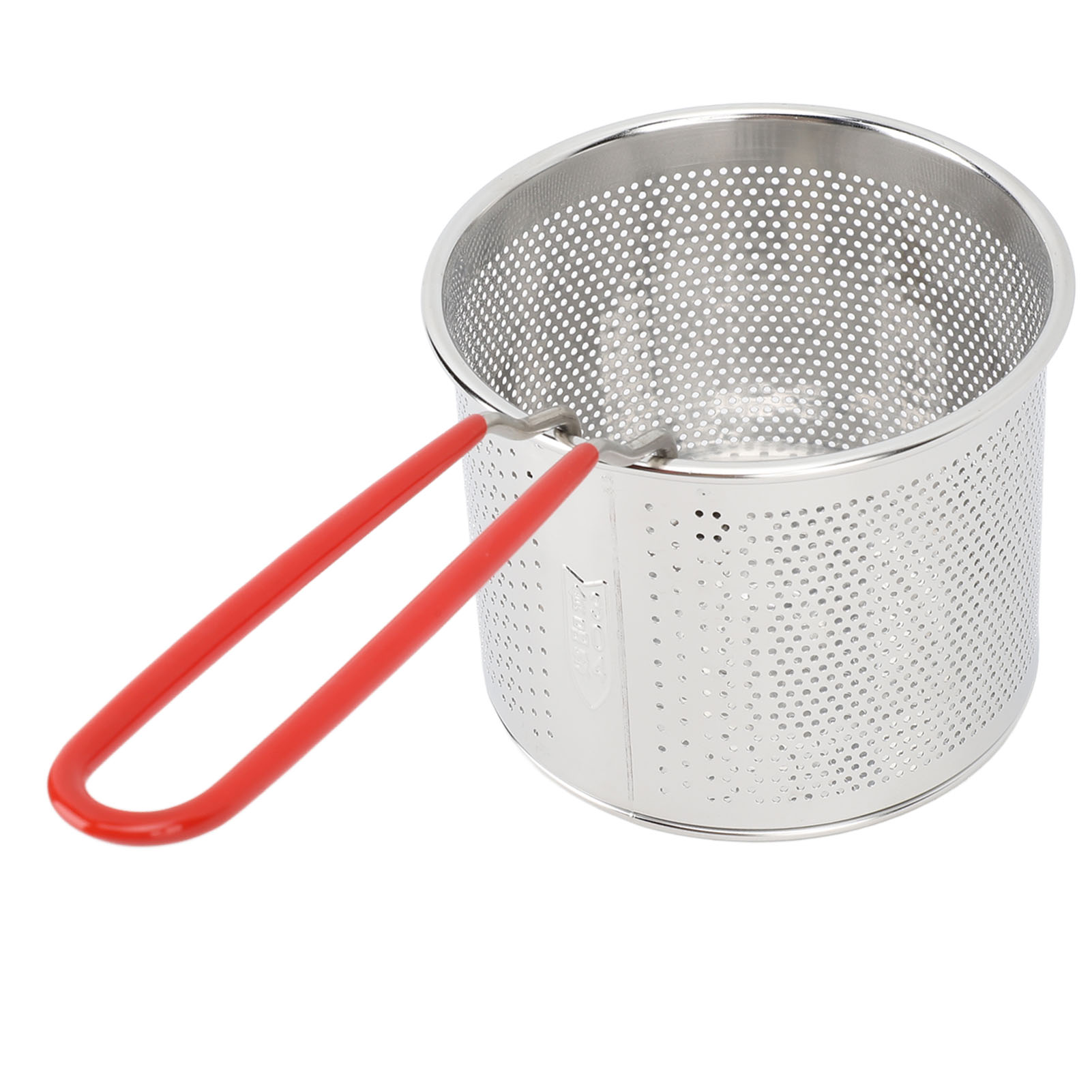Frittierkorb Aus Edelstahl 304, Multifunktionaler, Hitzebeständiger Runder Frittierkorb Aus Drahtgeflecht, Kartoffelkocher, 12 Cm / 4,72 Zoll