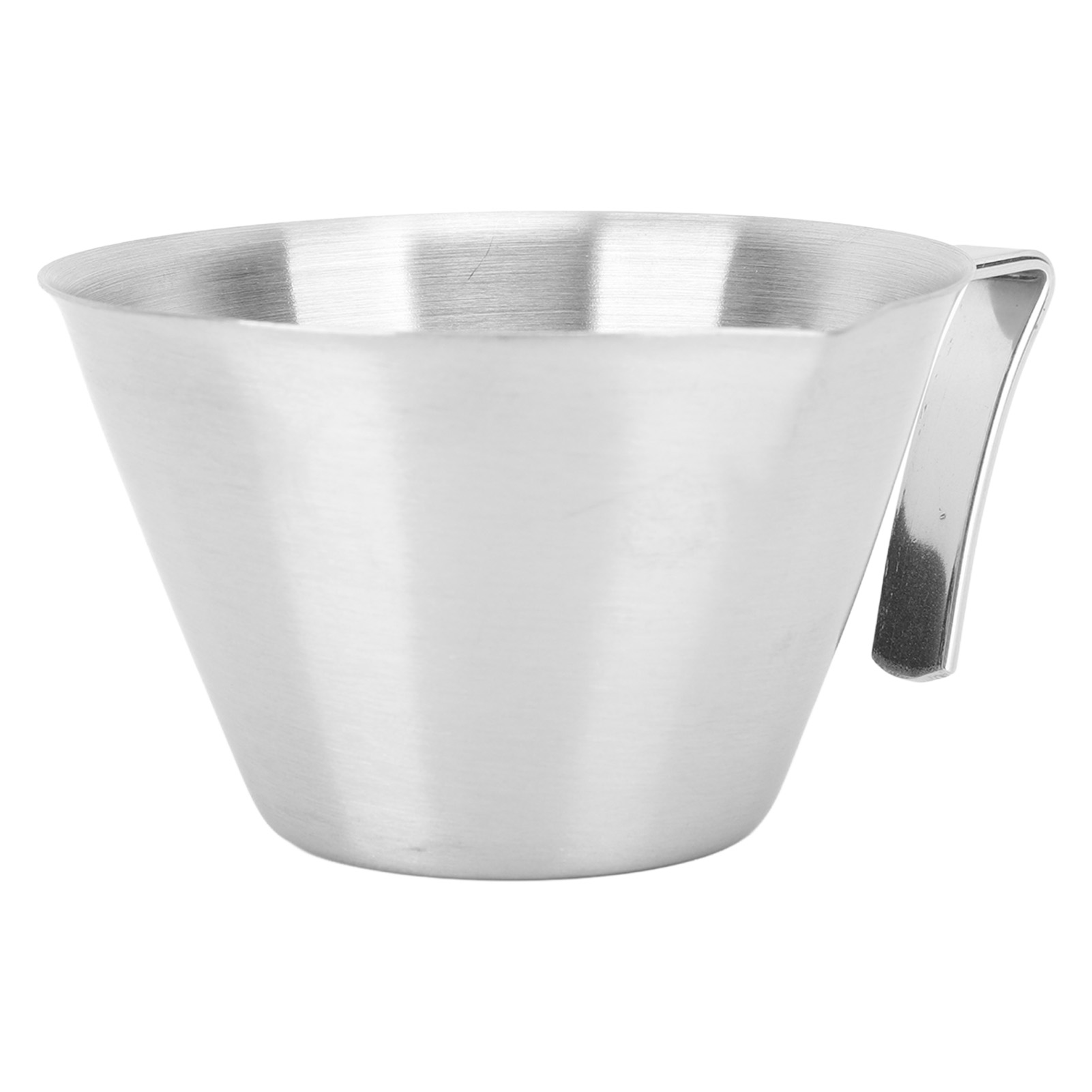 100-ml-kaffeemessbecher Aus Edelstahl 304, Tragbarer, Rostfreier Metallmessbecher Für Zuhause, Café, Büro, Hotel, Silber