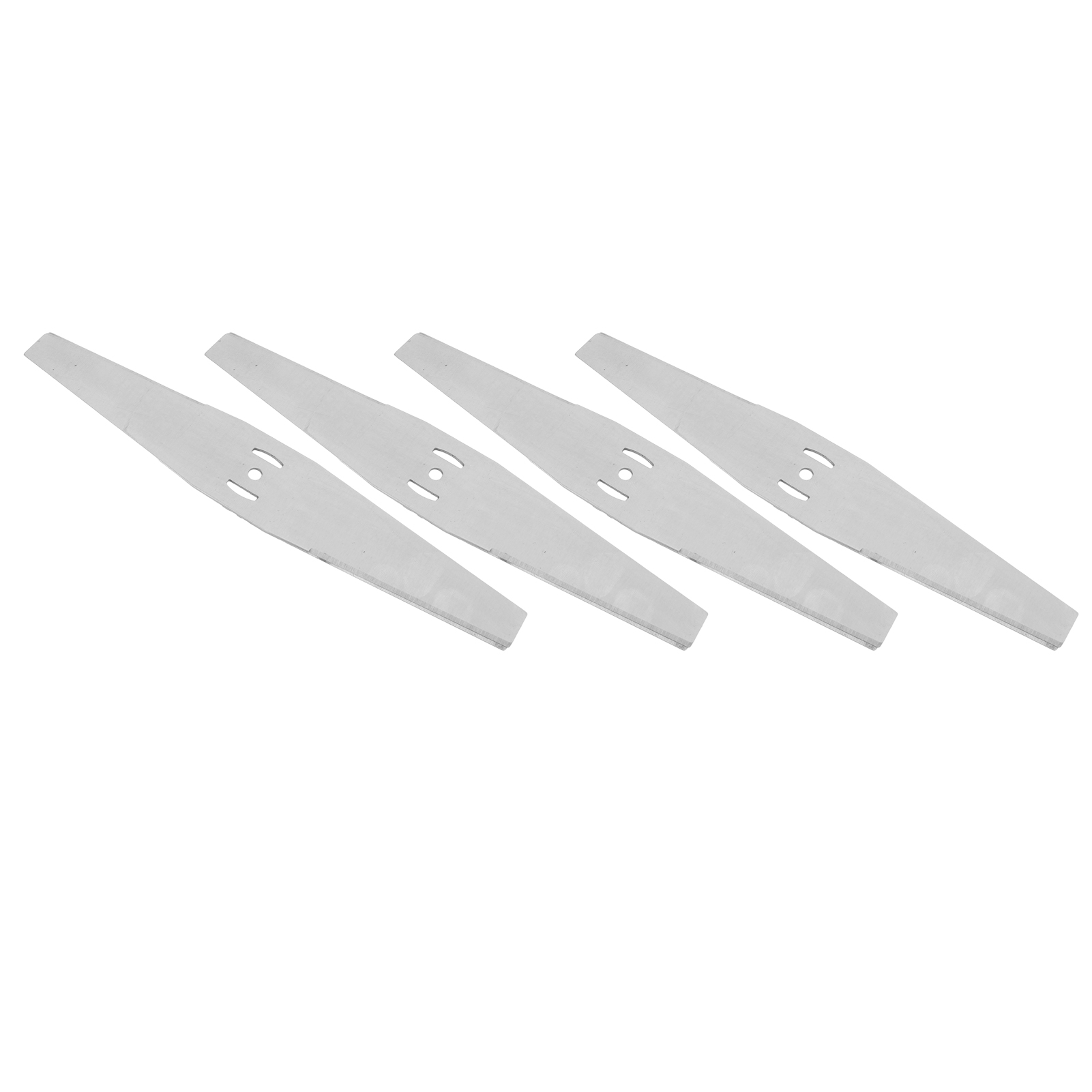 Set Mit 4 Edelstahl-rasenmähermessern, Ersatzmesser Für Elektrische Rasentrimmer, Garten- Und Unkrautbekämpfungsgerät