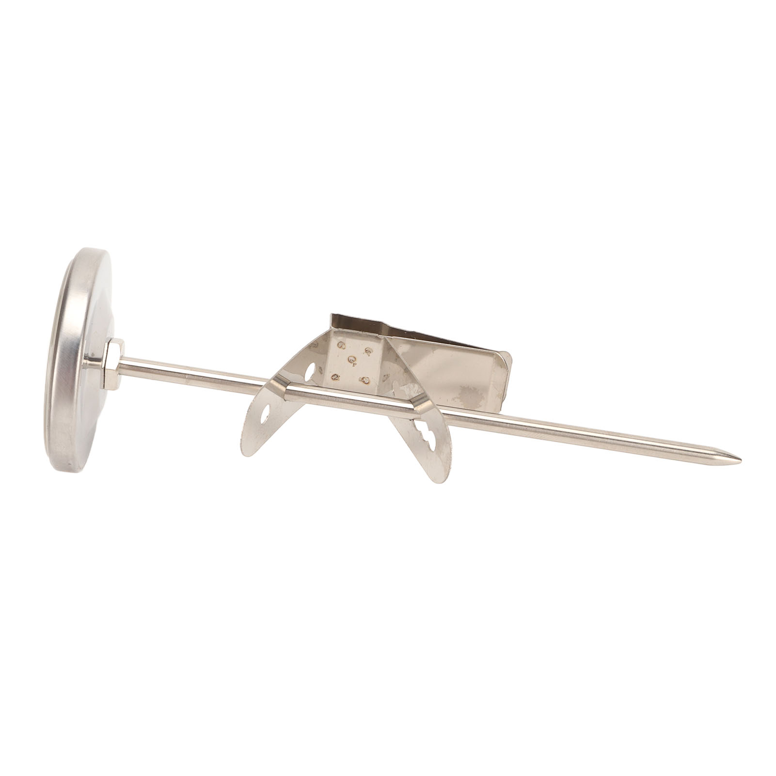 Ofenthermometer Mit Sonde, Großem Zifferblatt, Edelstahl-lebensmittelthermometer Mit Abnehmbarer Klemme