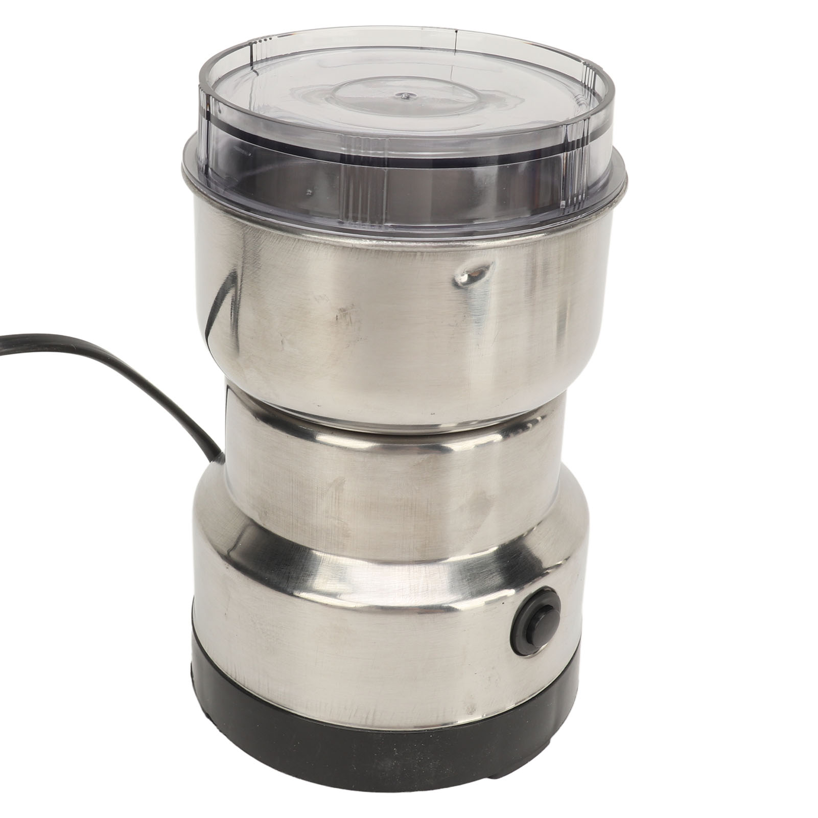 Elektrische Gewürzmühle Aus Edelstahl, 220–240 V Eu-stecker, Ein-knopf-bedienung, Mini-mühle Für Gewürze, Getreide Und Reis