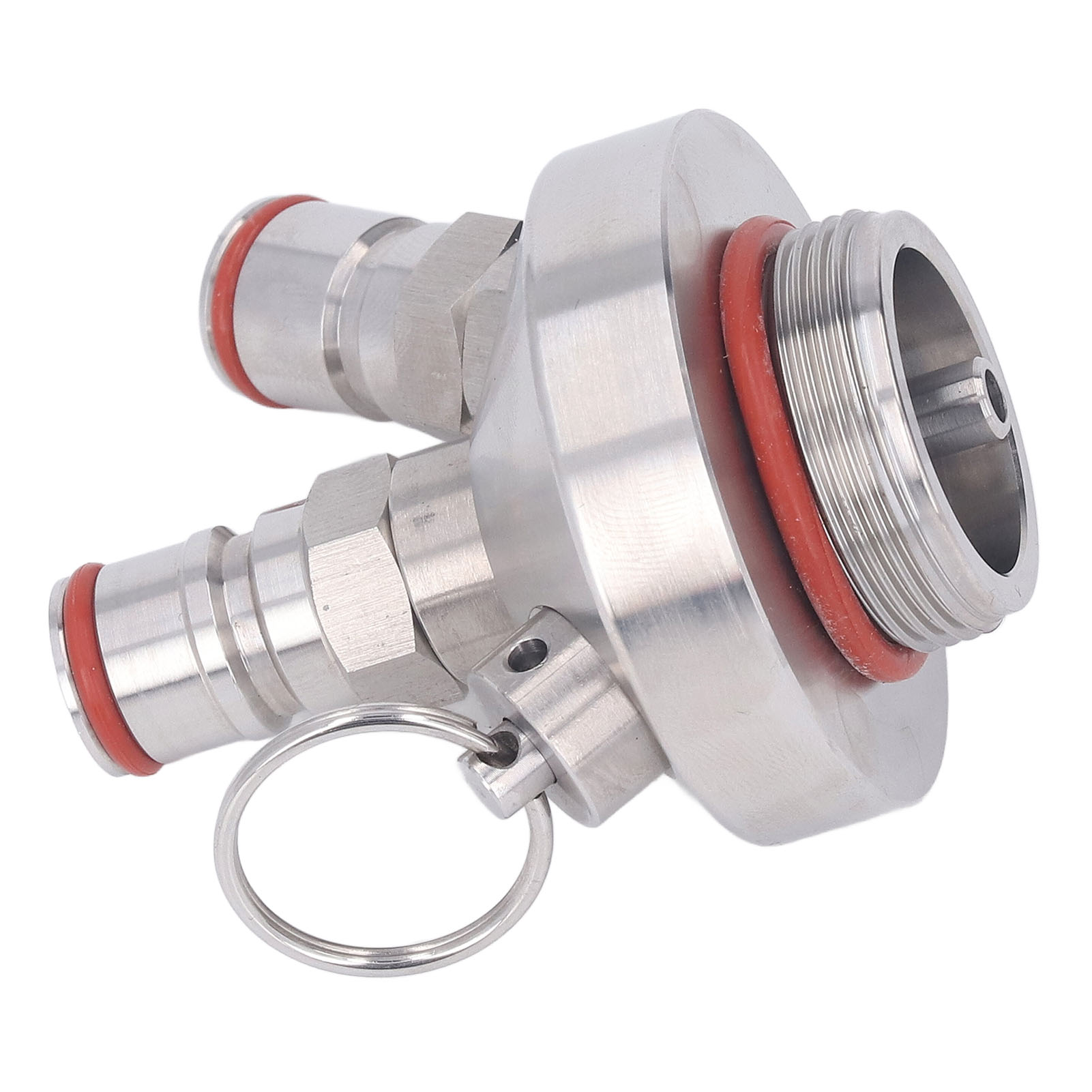 Zapfanlage Für Mini-fässer Aus Edelstahl Mit Doppelkugelverschluss Für 2-liter-, 3,6-liter-, 4-liter-, 5-liter- Und 10-liter-mini-fässer Bier