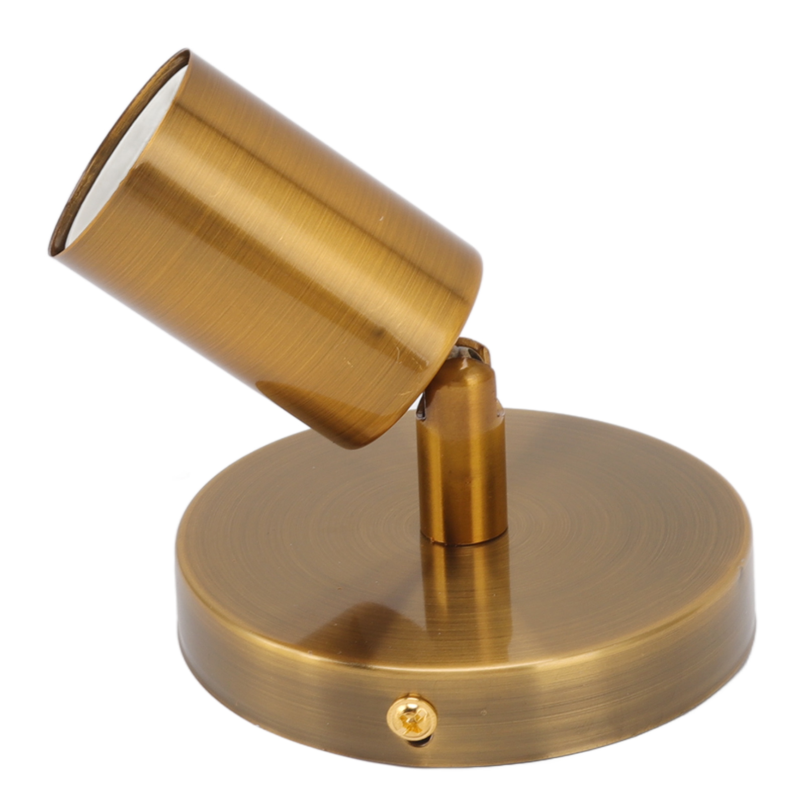 E27/e26 Wandlampenfassung, Verstellbar, 180° Nach Oben Und Unten, Eisen, Dekorativ, Für Schlafzimmer Und Wohnzimmer, Gold