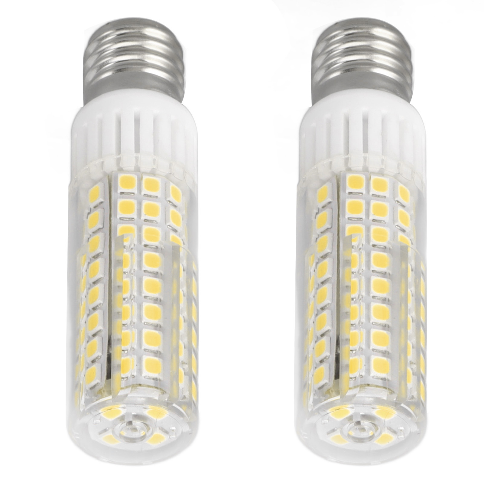2 Stück E17 Mikrowellenlampe Mit 100 Leds, 100–240 V, Weißes Licht