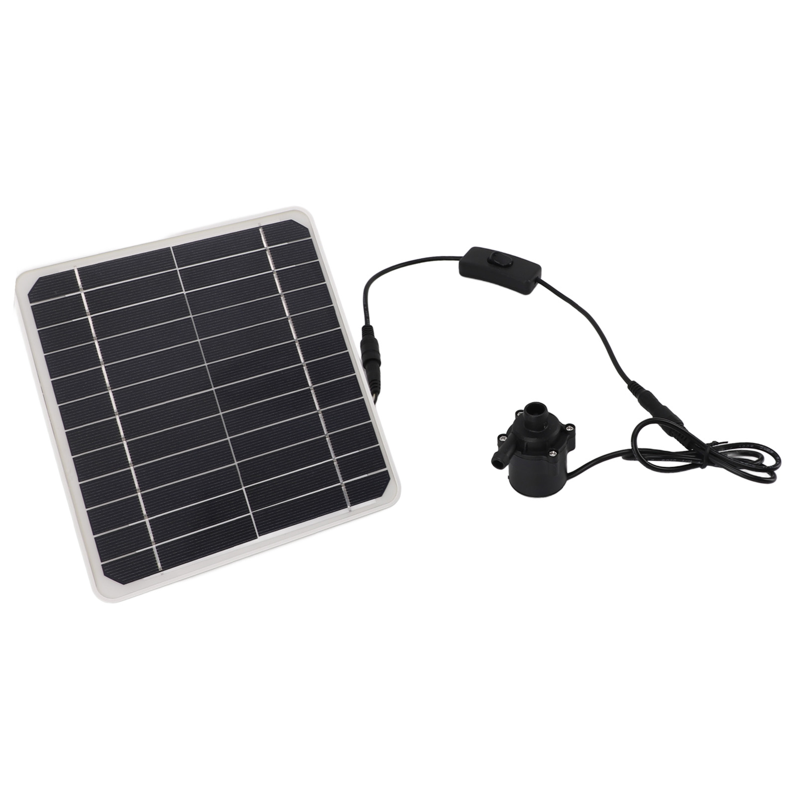 50-w-solarwasserpumpen-set Mit Solarpanel, 24/7-betrieb, Springbrunnenpumpe Und Schalter Für Vogel- Und Fischaquarien