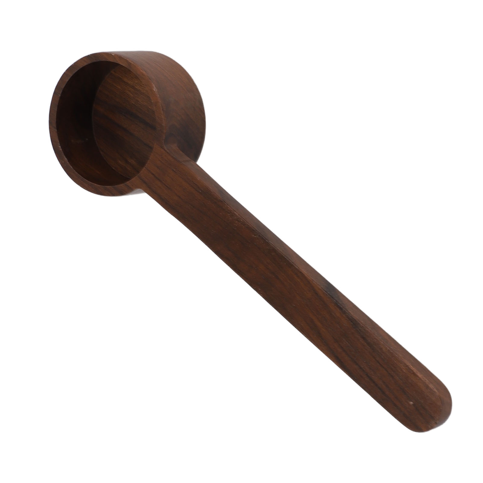 Multifunktionaler, Hochpräziser Kaffeemesslöffel, Exquisit Und Langlebig, Langer Kaffeelöffel Aus Holz Für Die Heimische Küche, Schwarz, Walnuss
