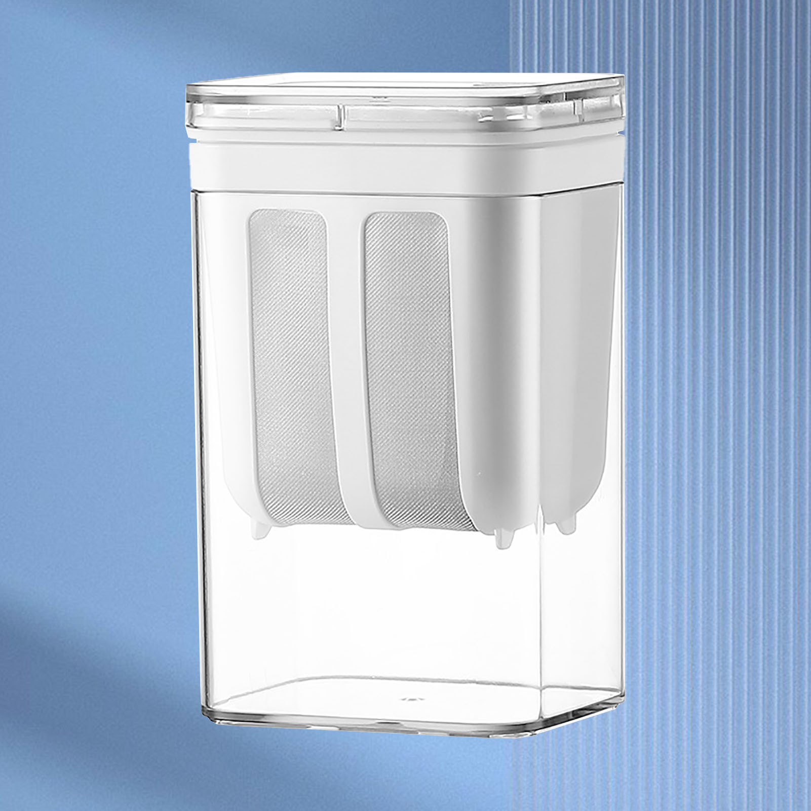 Joghurtsieb 1100 Ml, Edelstahl, 80 Mesh, Feine Löcher, Transparent, Einfach Zu Bedienen, Molkeabscheider Für Die Heimische Küche