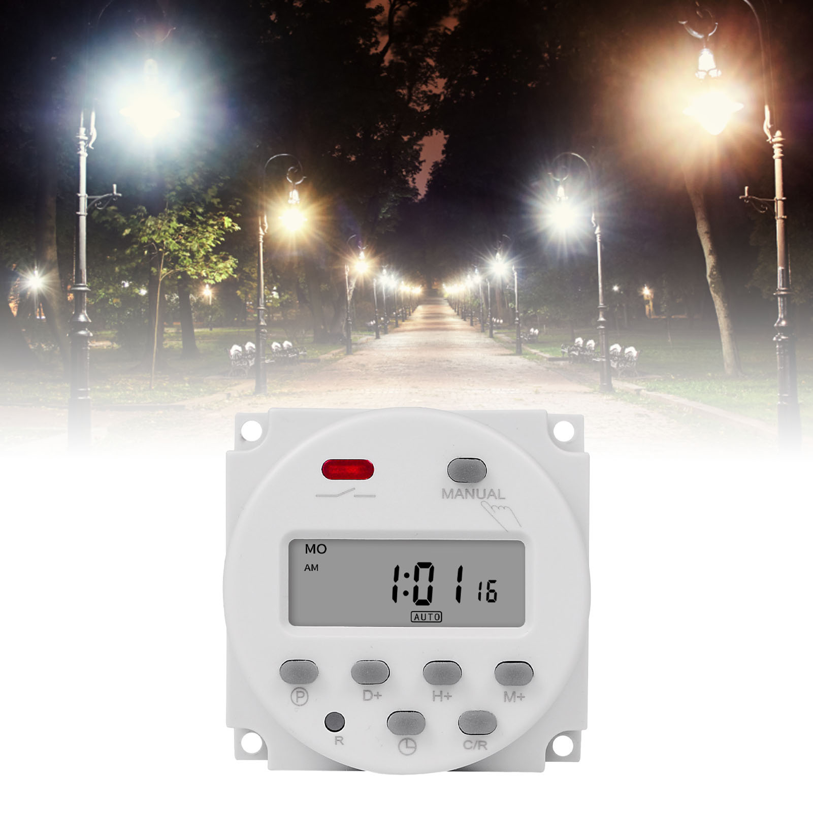 Mikrocomputer-netzteil, Intelligenter Programmierbarer Timer, Countdown-schalter Für 110-v-straßenlaterne