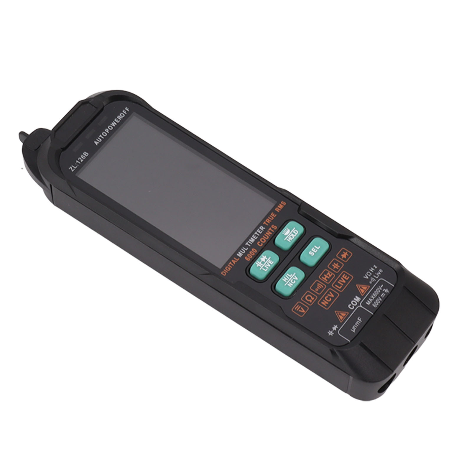 Digitales Testmultimeter, Großes Hintergrundbeleuchtetes Display, Tragbares Intelligentes Digitales Gleich- Und Wechselspannungsmessgerät 0-600 V