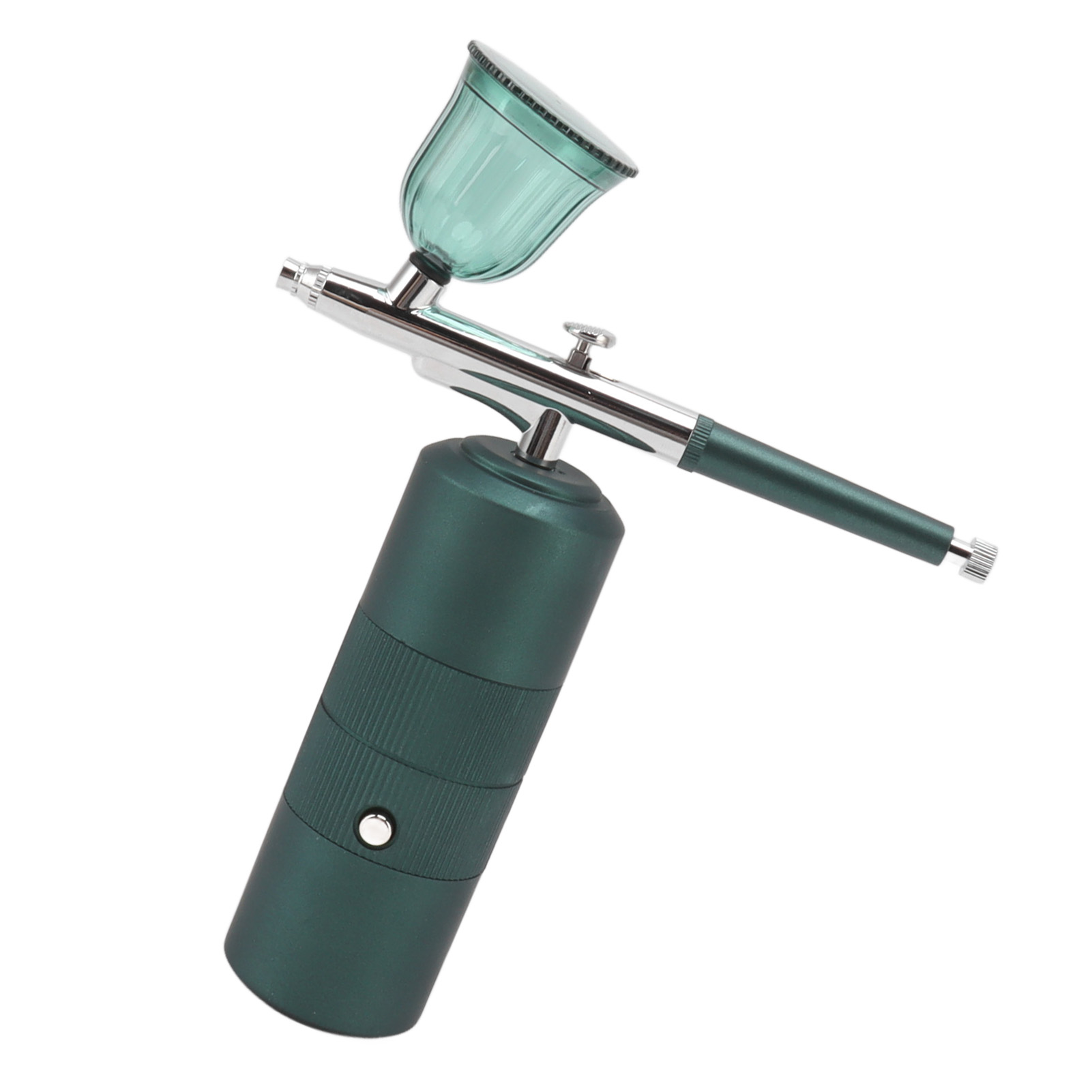 Mini-luftkompressor, Gesichts-airbrush, Tragbarer Wasser- Und Sauerstoffzerstäuber, Nano-milchzerstäuber, Gesichtsspray In Smaragdgrün