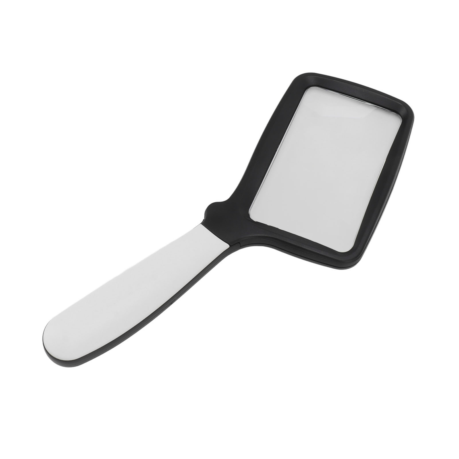Faltbare, Handliche Leselupe Mit Licht, 5 Leds, 3-fach Vergrößert, Rechteckige Leselupe Mit Dimmbarer Led Für Senioren