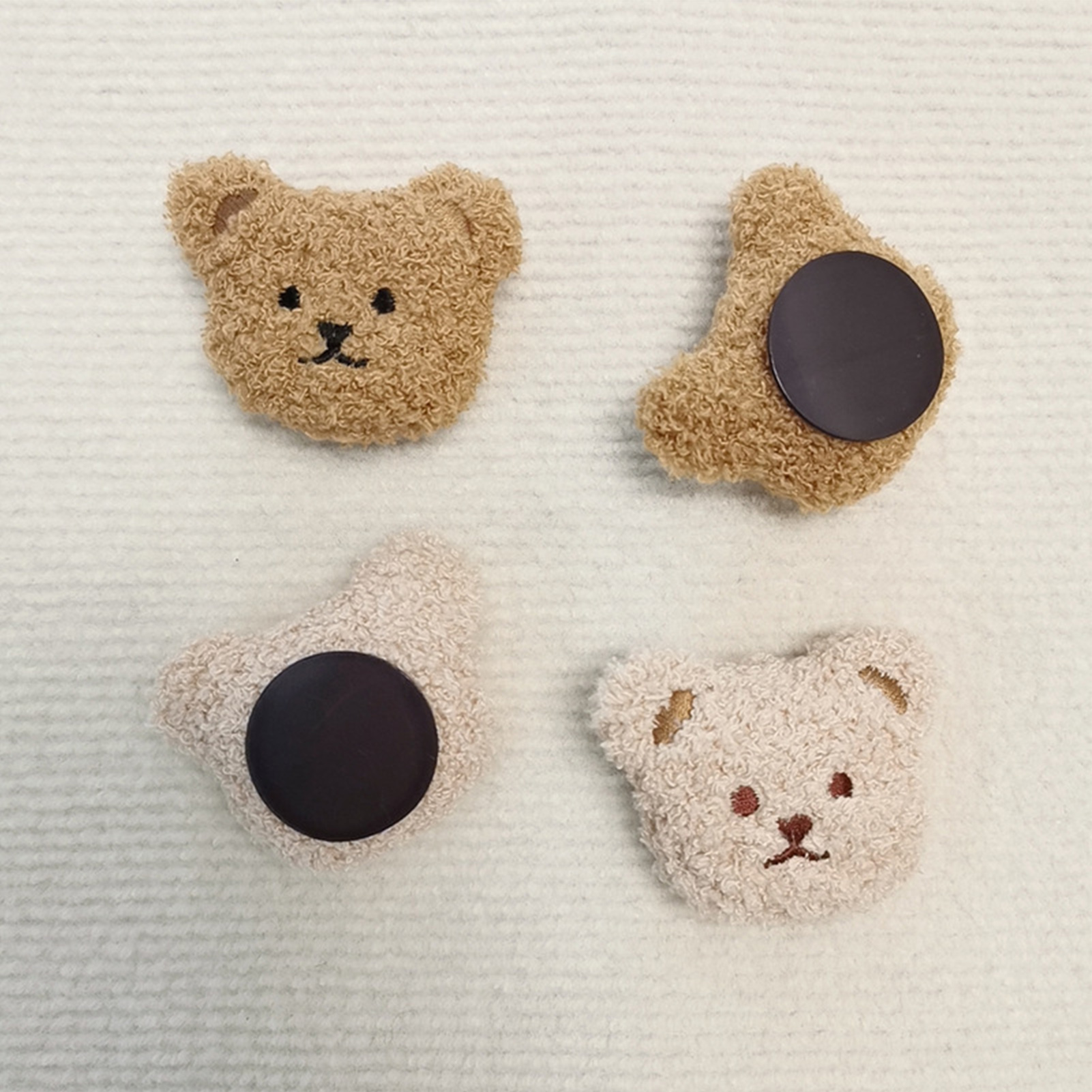 Kühlschrankmagnet In Teddybärform, Gummi, Weich, 3d, Tier-kühlschrankmagnet Zur Dekoration Von Küche Und Kaffee