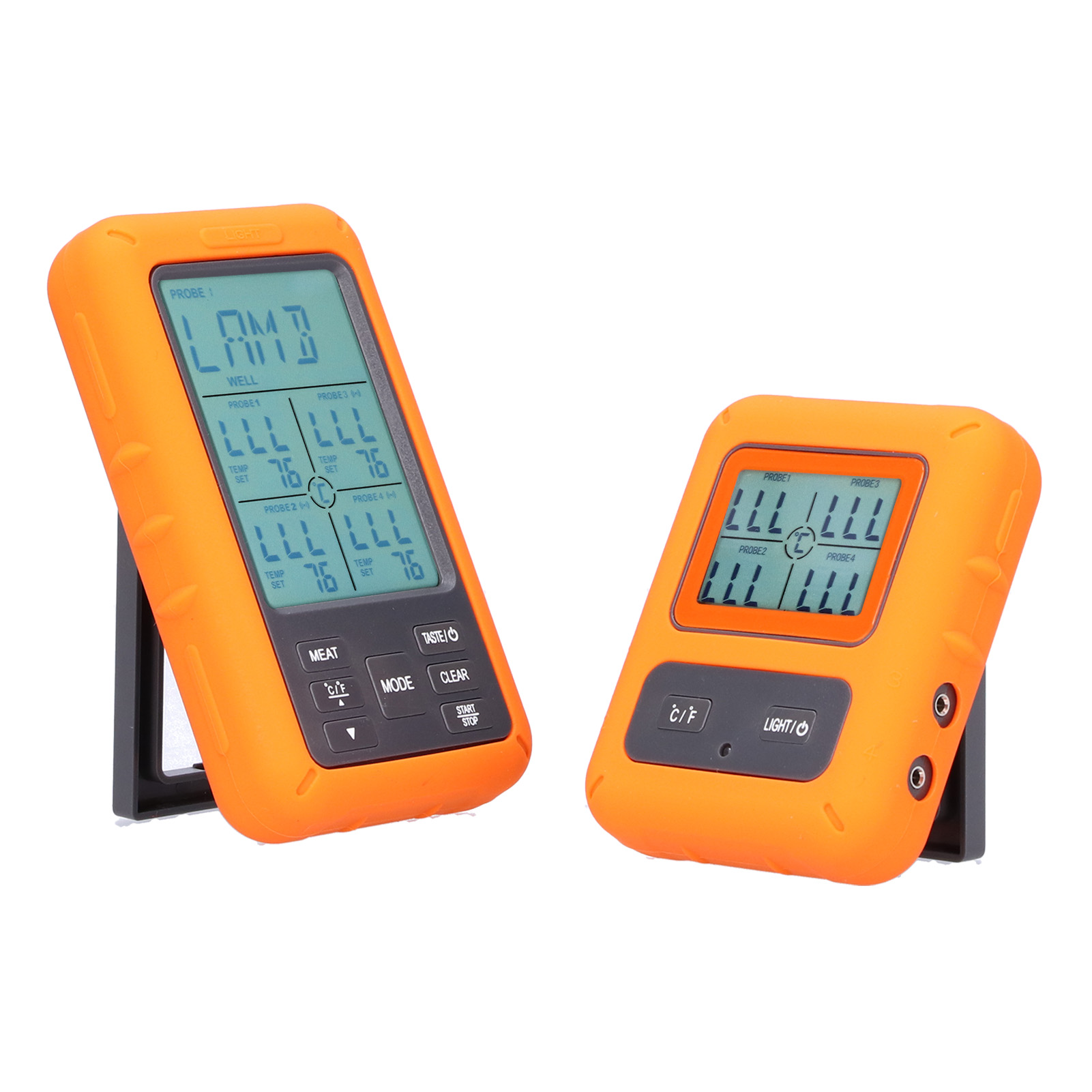 Kabelloses Digitales Thermometer Mit Sonden Zum Grillen Und Backen, Für Smoker Und Bbq-grills 20℃-300℃