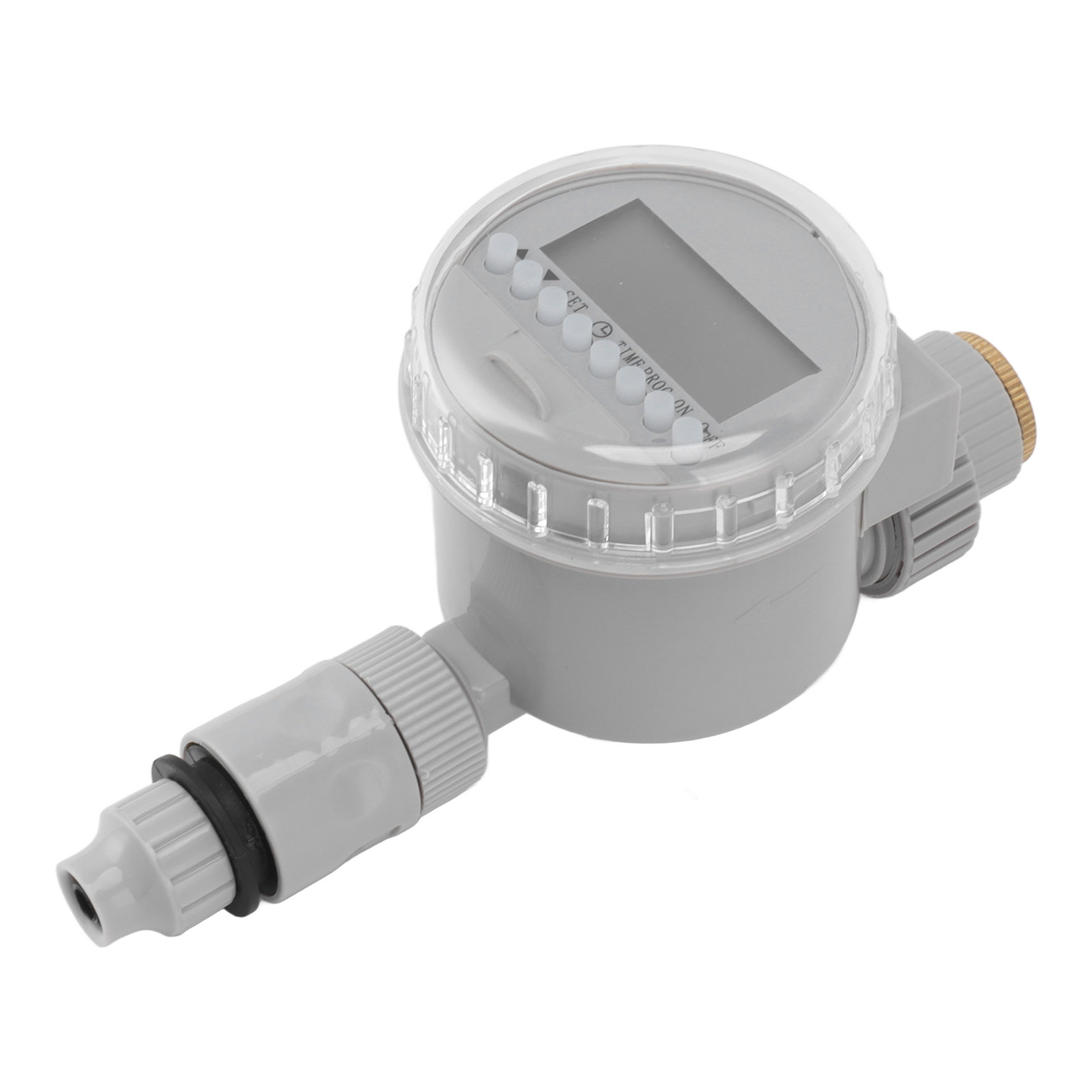 Automatischer Bewässerungstimer Mit Wasserregulierung, Für Wasserhähne Mit G1/2- Oder G3/4-gewinde, Für Topfpflanzen, Grau