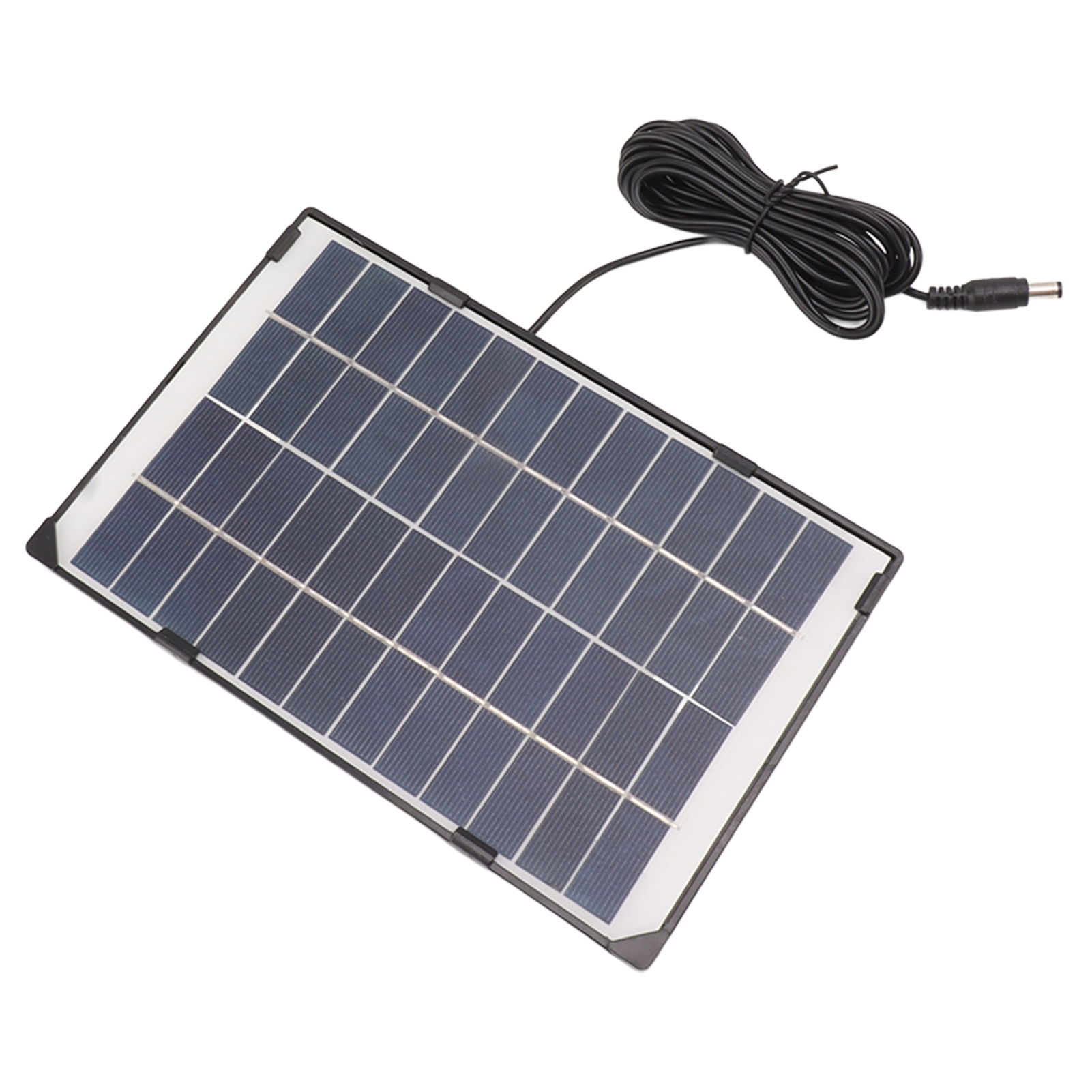 6w 12v Polykristallines Silizium-solarpanel, 6w 12v Dc5521 Kamera-solarpanel, Außenbeleuchtung, Heimüberwachung, Ladegerät