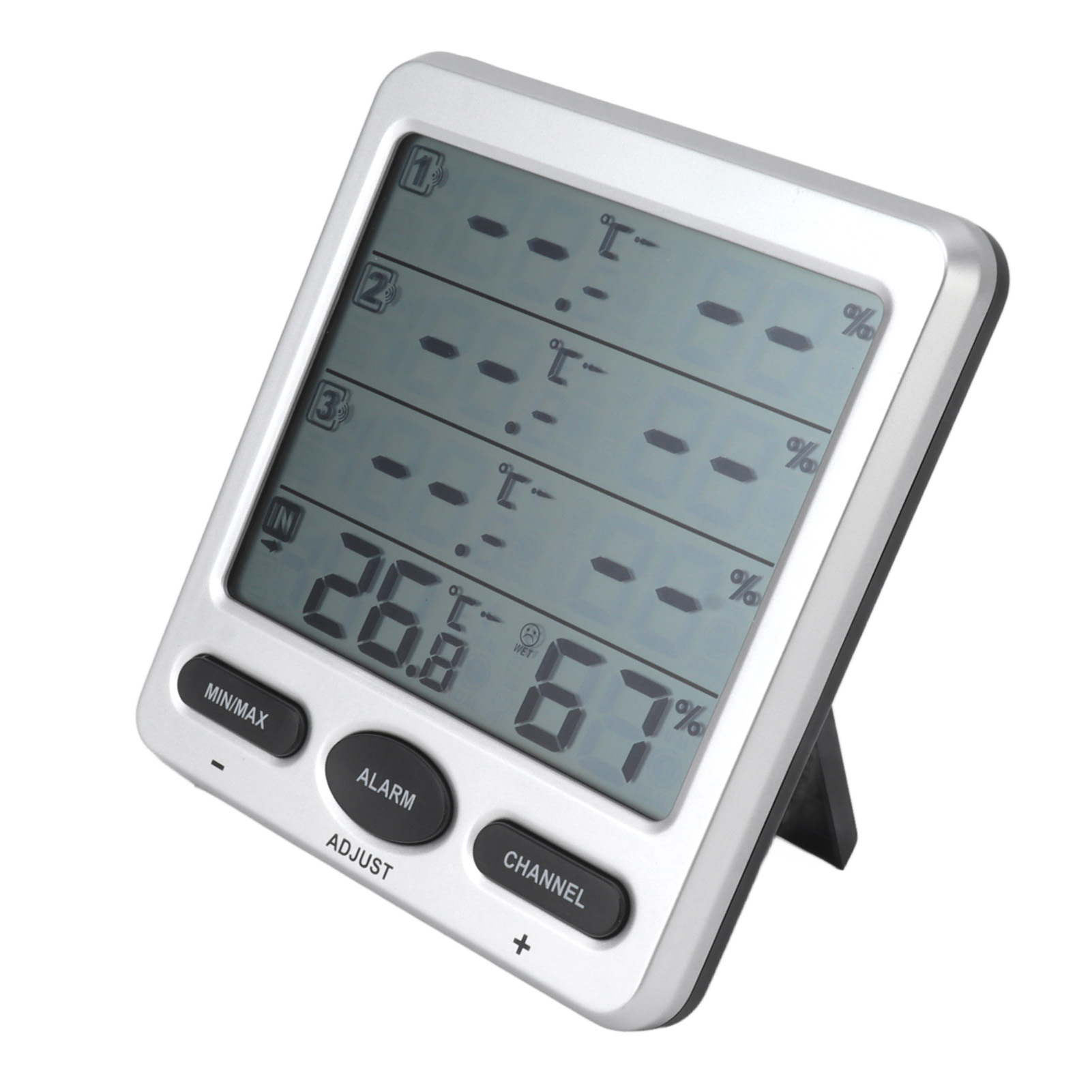 Kabelloses, Hochpräzises Feuchtigkeits- Und Thermometer Für Kinderzimmer. Elektrisches Thermometer Für Zuhause Und Kinderzimmer.