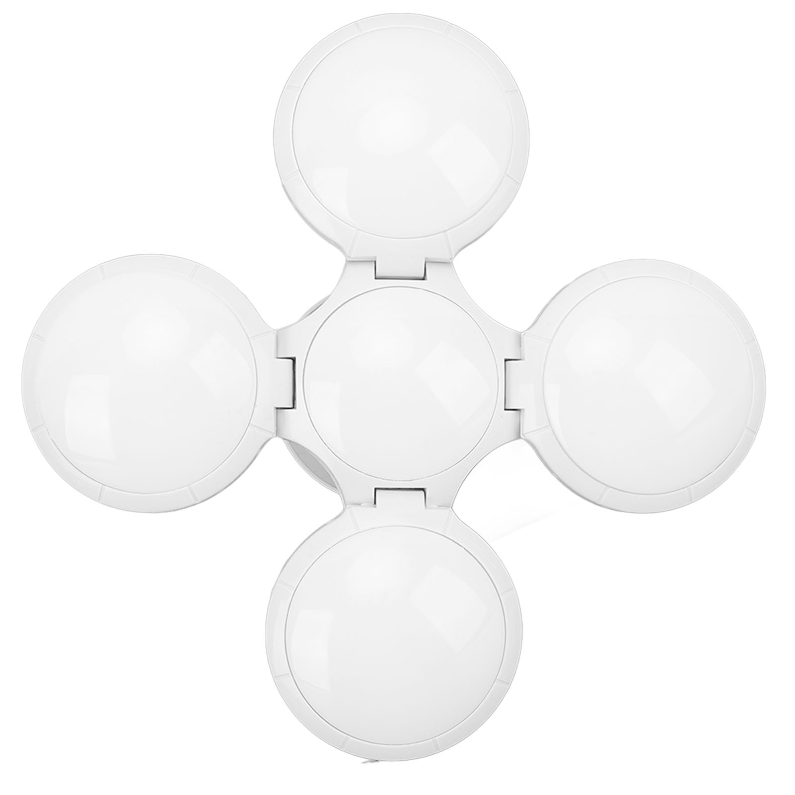 Faltbare, Fußballförmige Glühbirne Aus Abs Und Acryl, 85–265 V, E27/e26, 40 W, Faltbare, Fußballförmige Led-glühbirne Für Geschäfte, Weiß