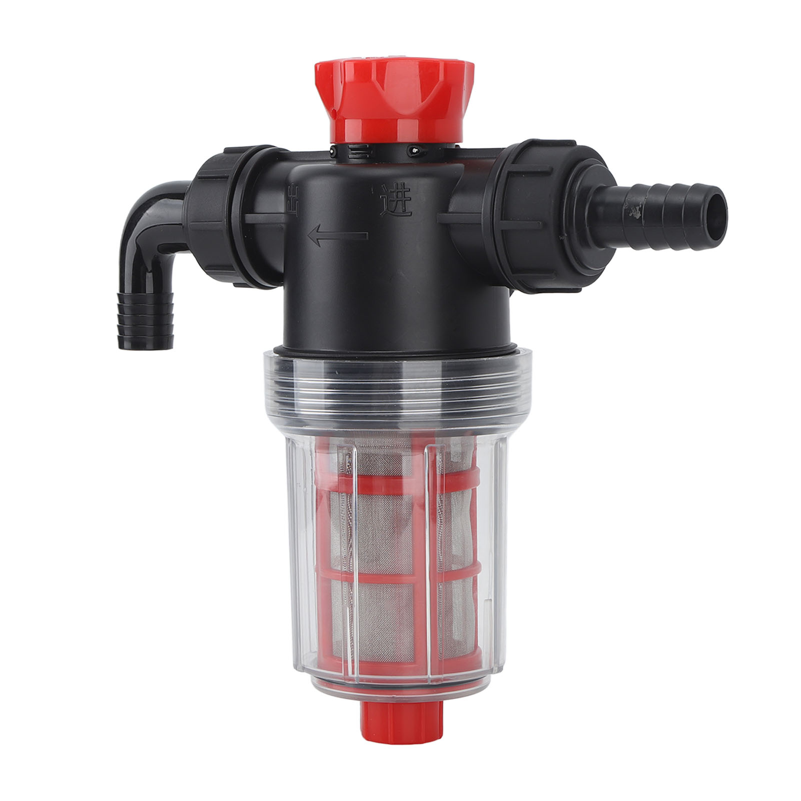 Bewässerungspumpenfilter, Doppelschichtfilter, Hochleistungs-inline-filter, Für Rasenflächen, 38-mm-anschluss (1,5-zoll-außenrohr)