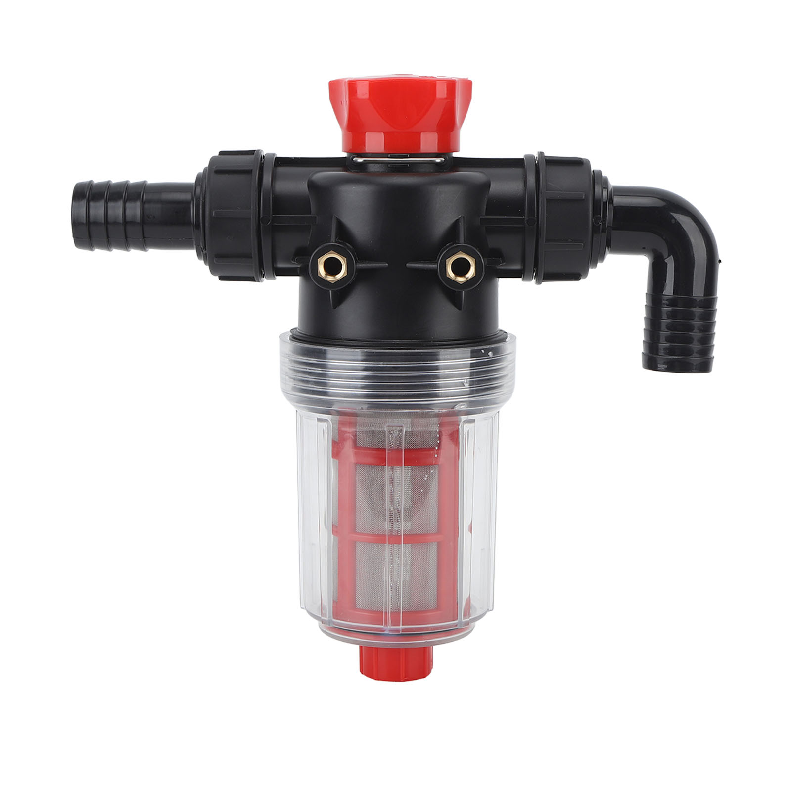 Bewässerungspumpenfilter, Doppelschichtfilter, Hochleistungs-inline-filter, Für Rasenflächen, 32-mm-anschluss (1,2-zoll-außenrohr)